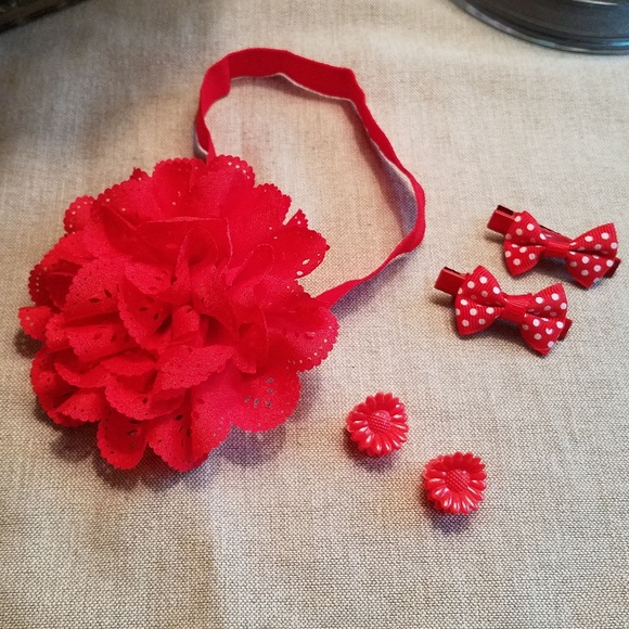 NWT Headband/Hair Clip Set - Picture 6 of 6